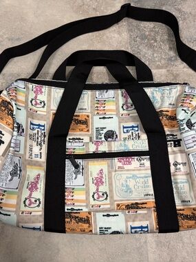 Main Street Magic Co WDW vintage ticket duffle bag